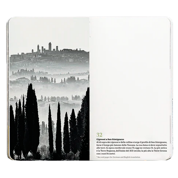 toscana, notebook, journal, sunset & venice
