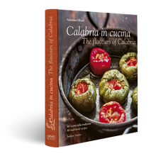 Load image into Gallery viewer, Calabria in cucina, the flavours of calabria, cookbook, valentina oliveri, simebooks, sunset & venice