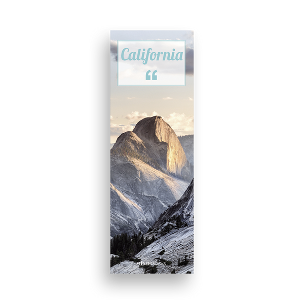 California bookmark, Sunset & Venice