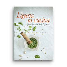 Load image into Gallery viewer, Liguria in cucina, cookbook, Enrica Monzani, simebooks, sunset & venice