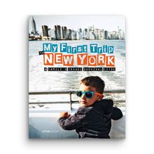 Load image into Gallery viewer, my first trip to new york, sara degonia, travelnìbook, smebooks, sunset & Venice