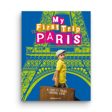 Load image into Gallery viewer, My first trip to paris, Sara Degonia, travelbook, simebooks, sunset & venice