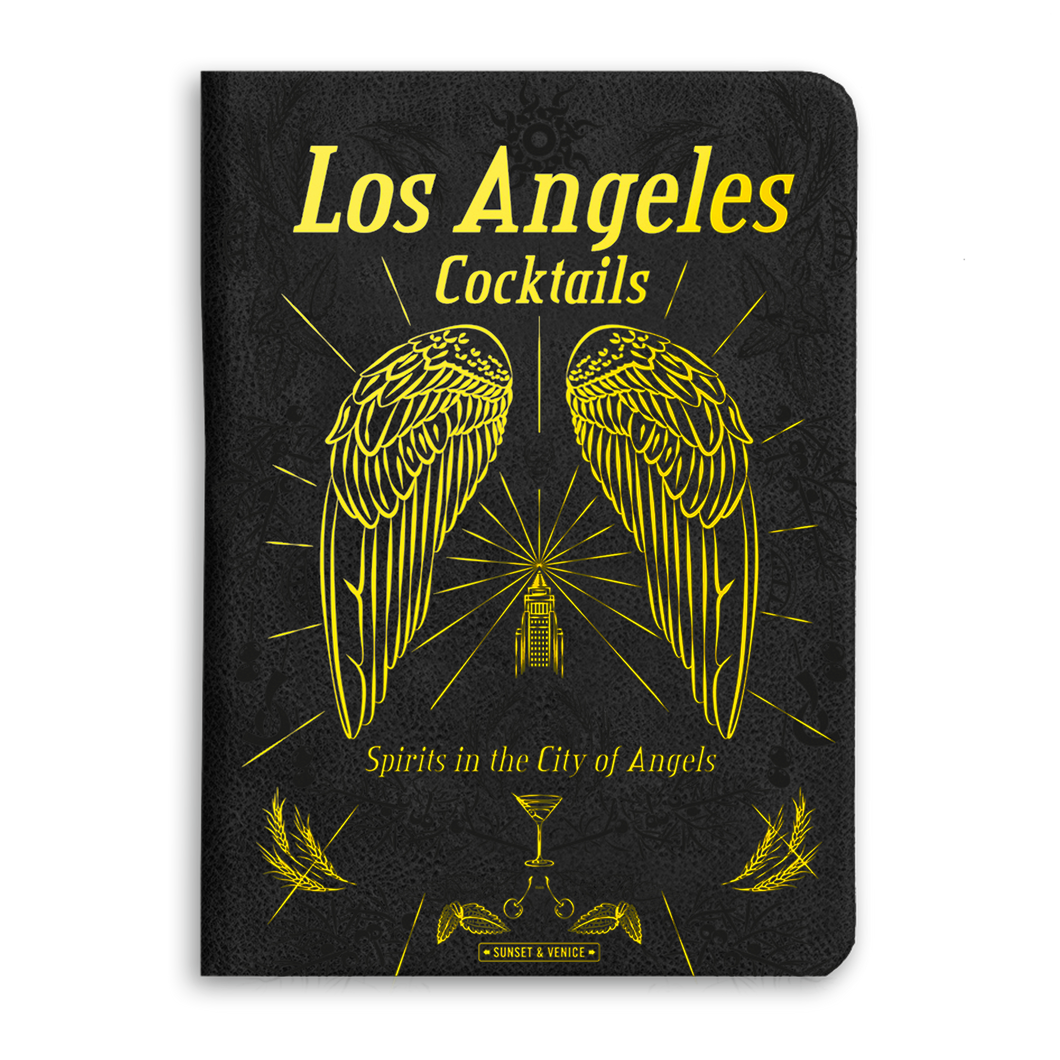 Los Angeles cocktails, spirits in the city of Angels, Andrew Richards, Giovanni Simeone, Sunset & venice, simebooks