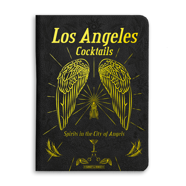 Los Angeles cocktails, spirits in the city of Angels, Andrew Richards, Giovanni Simeone, Sunset & venice, simebooks
